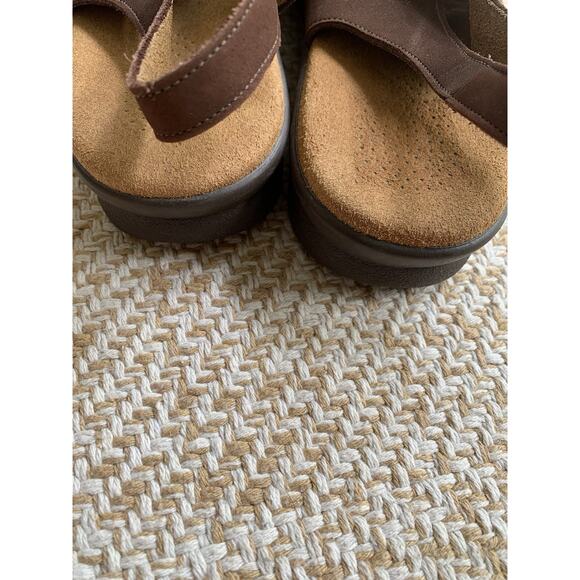 SAS Trio II Brown Leather Sandals 11.5 Medium - Picture 8 of 8